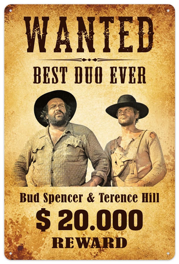 bud-spencer-terence-hill-blechschild-wanted