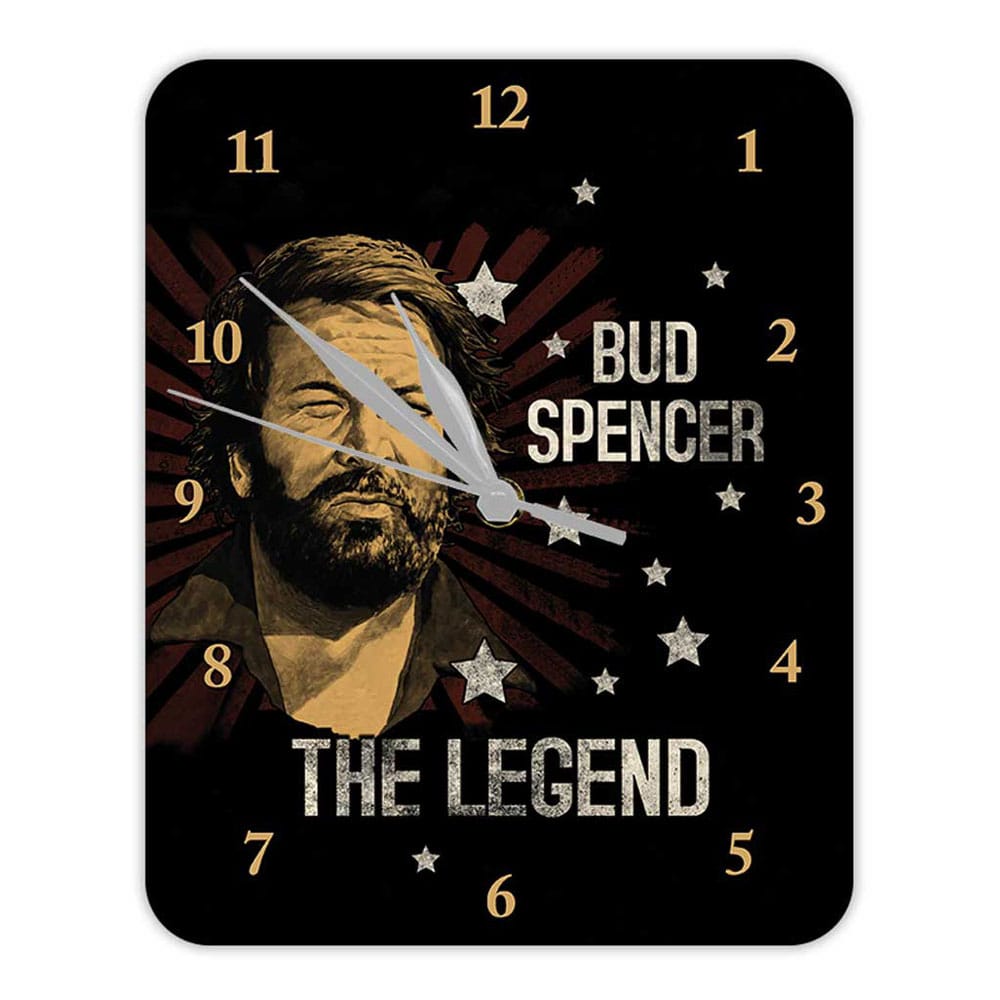Bud Spencer Geburtstag am 31. Oktober – Wanduhr The Legend von TerenceBud