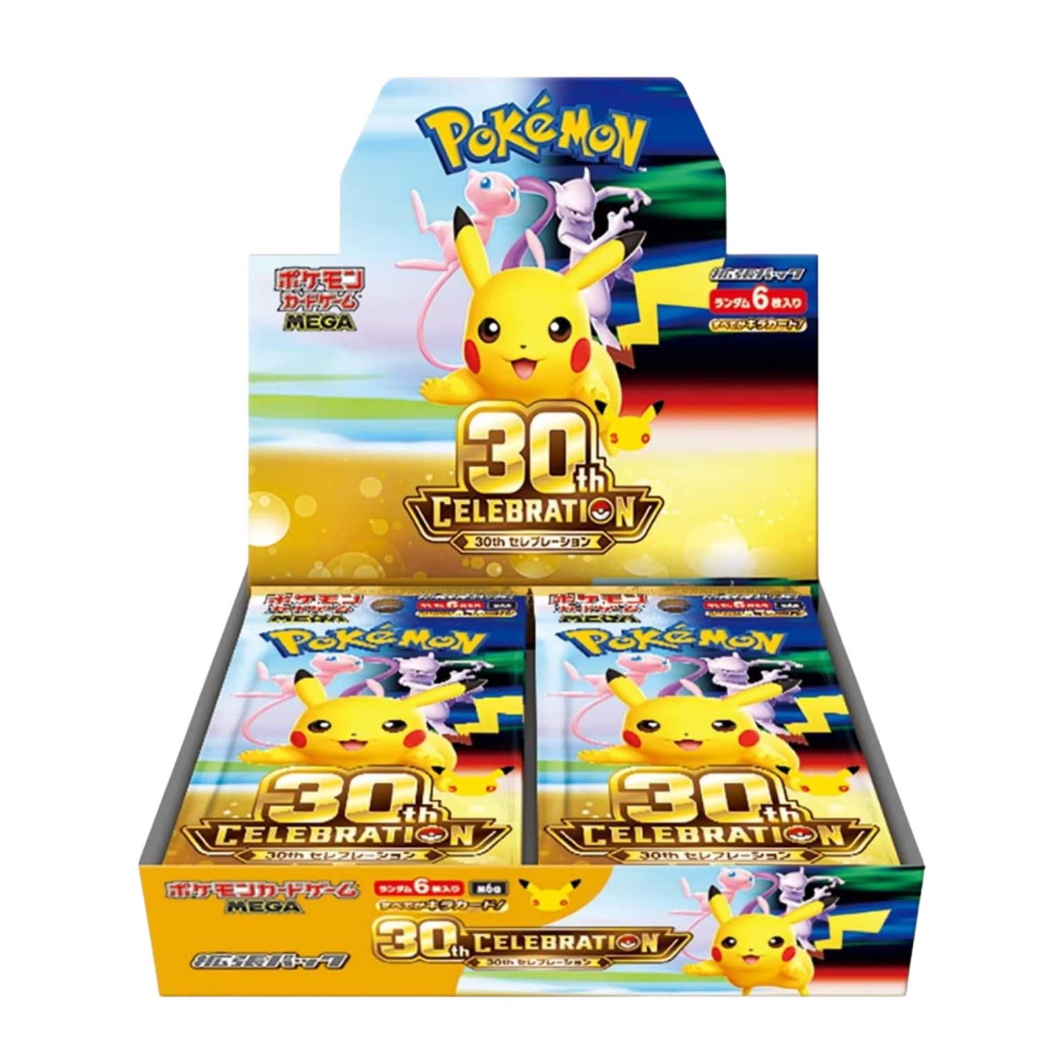Pokémon 30th Celebration Display (M6a) – Japanisch