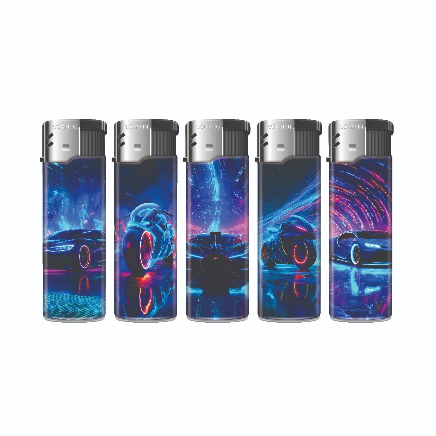 TOBALIQ Feuerzeug DRIVE GLOW Motive