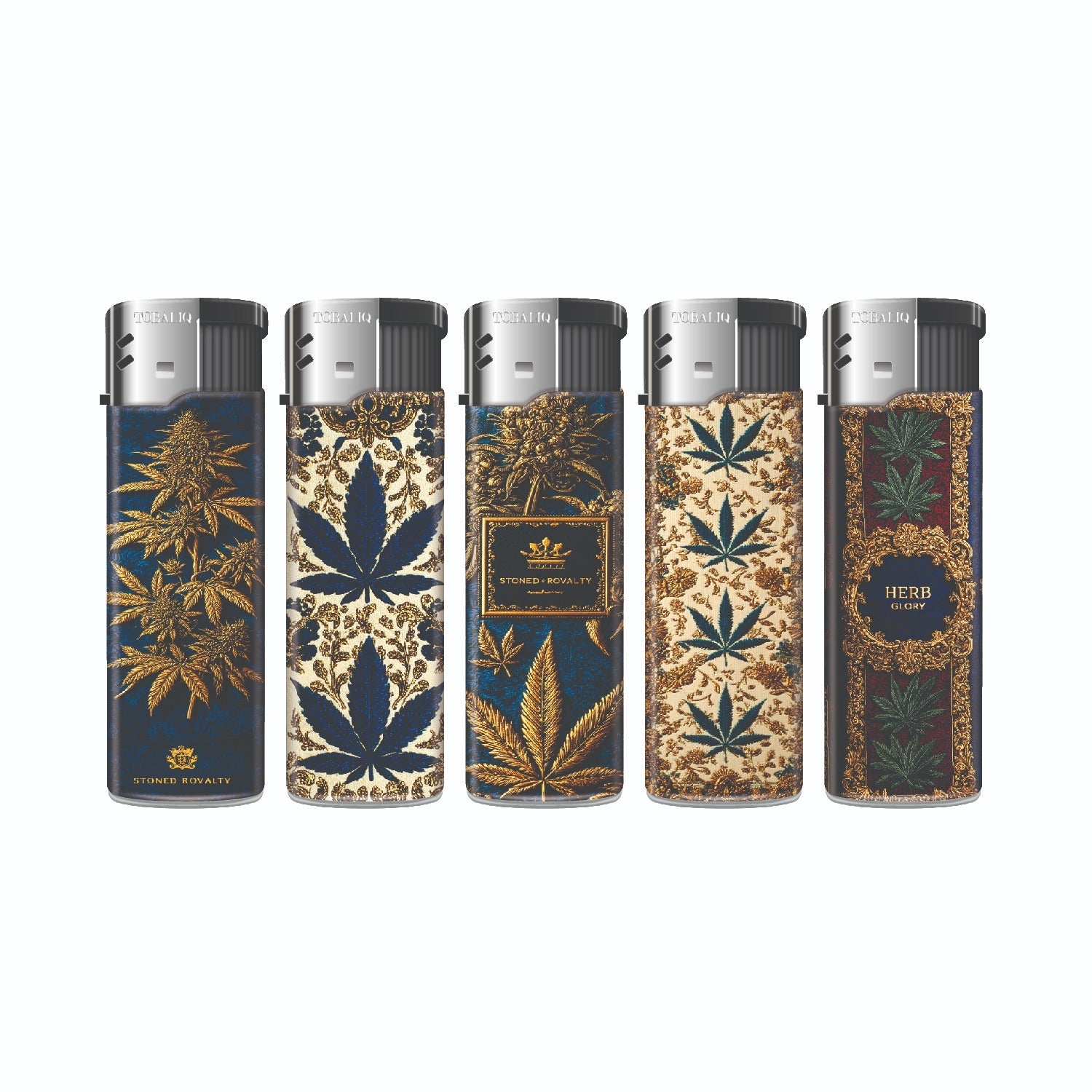 TOBALIQ Feuerzeug WEED STYLE Motive