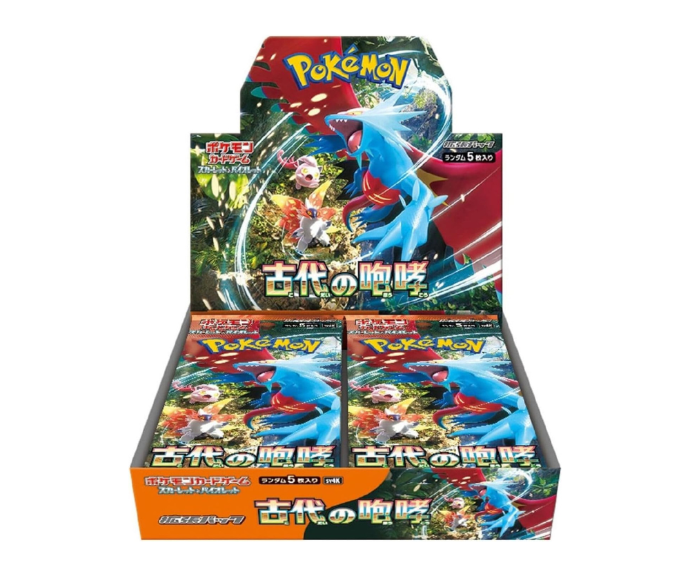 Pokémon Ancient Roar Display (SV4K) – Japanisch
