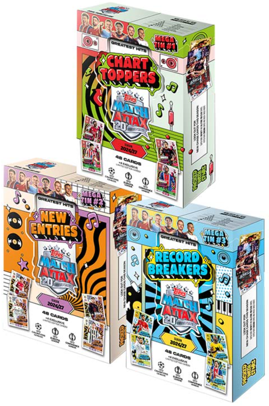 Topps Match Attax Champions League 2026/27 Mega Tin