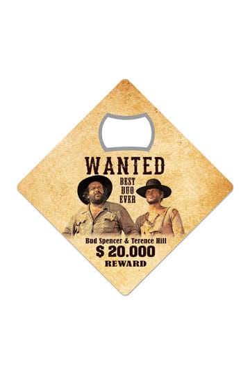 Bud Spencer & Terence Hill Flaschenöffner Magnet Wanted