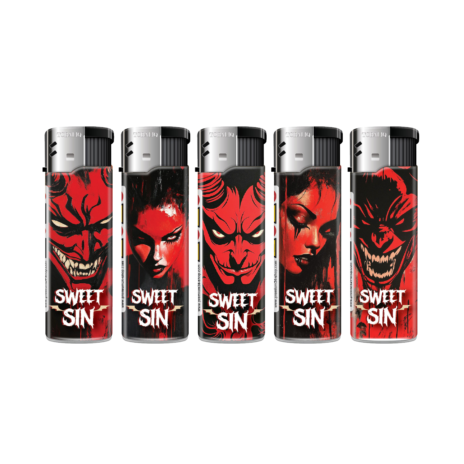 TOBALIQ Feuerzeug SWEET SIN Detail