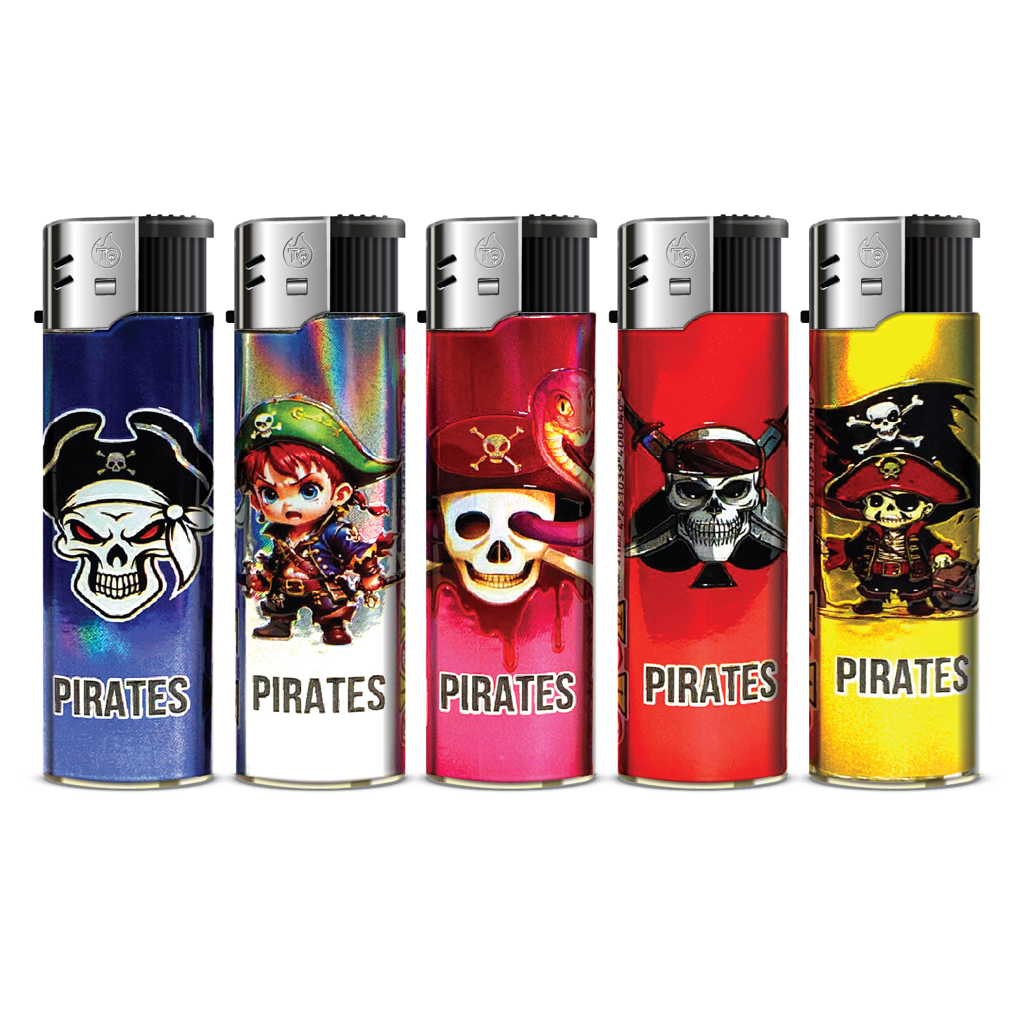TOBALIQ Feuerzeug PIRATES Detail