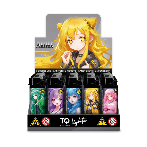TOBALIQ Feuerzeug ANIME Display