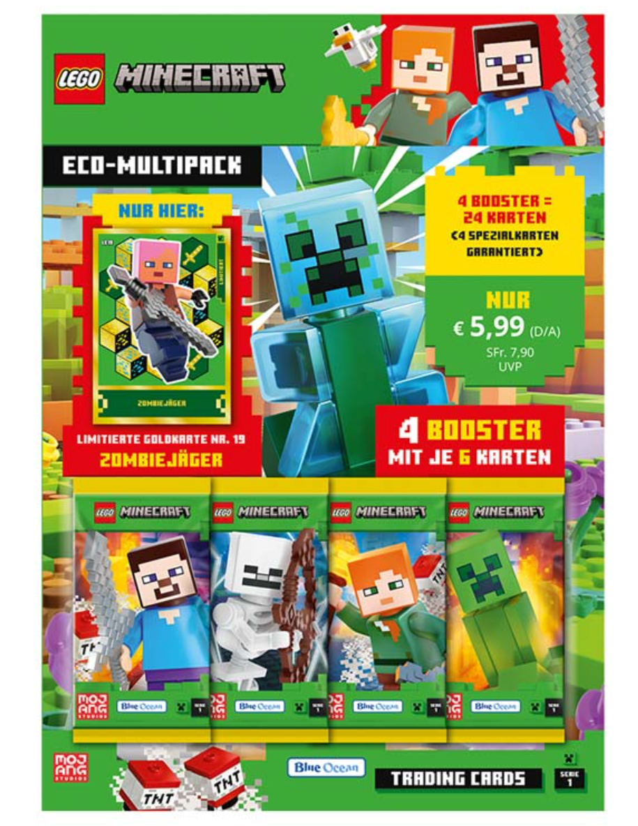 LEGO Minecraft Trading Cards Multipack