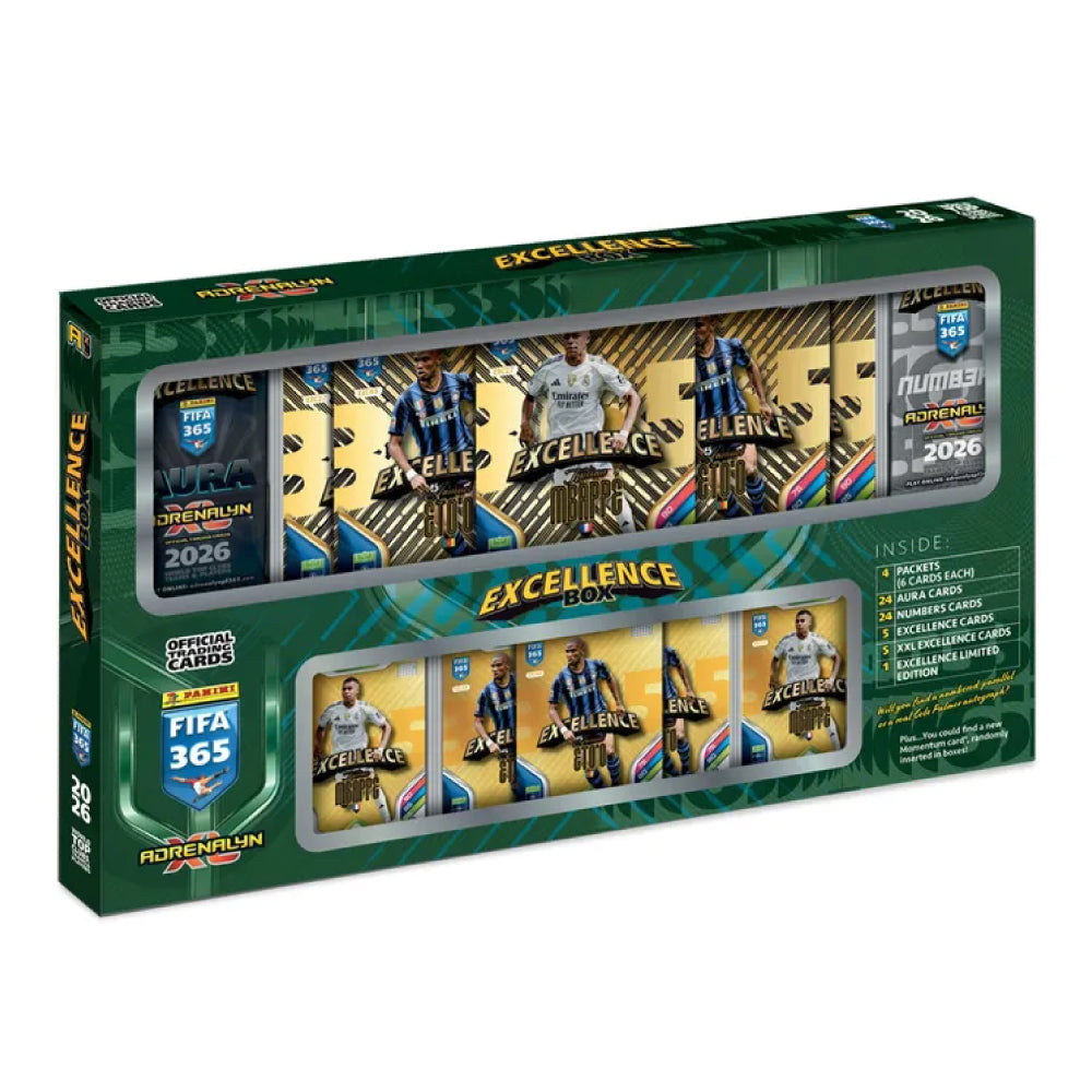Panini FIFA 365 2026/27 Adrenalyn XL Excellence Box