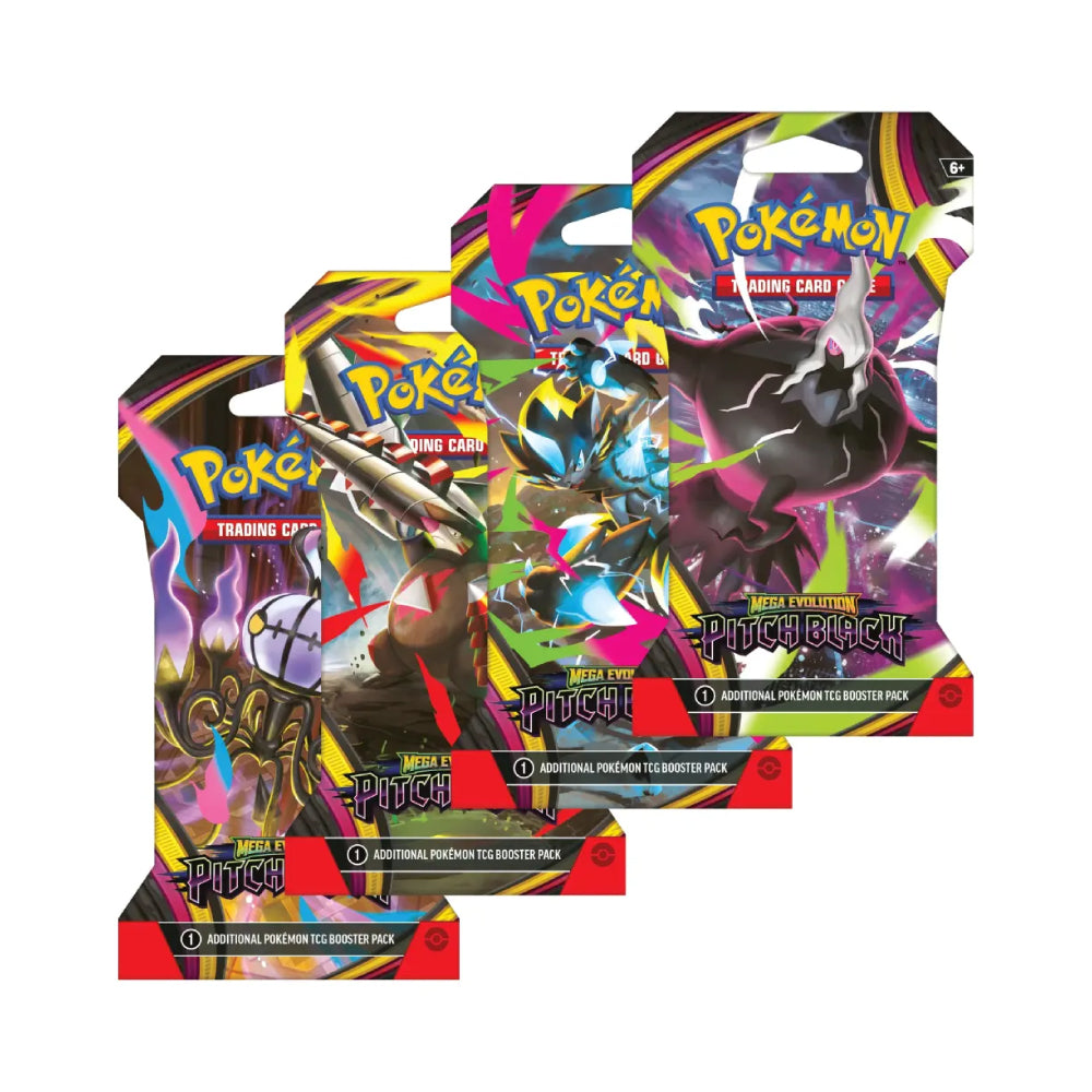 Pokémon Pitch Black - Sleeved Booster – Englisch