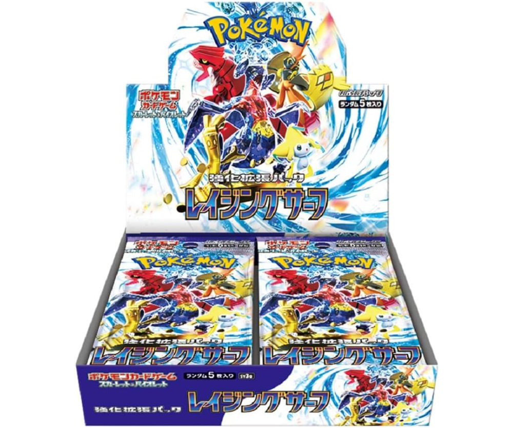 Pokémon Raging Surf Display (SV3A) – Japanisch