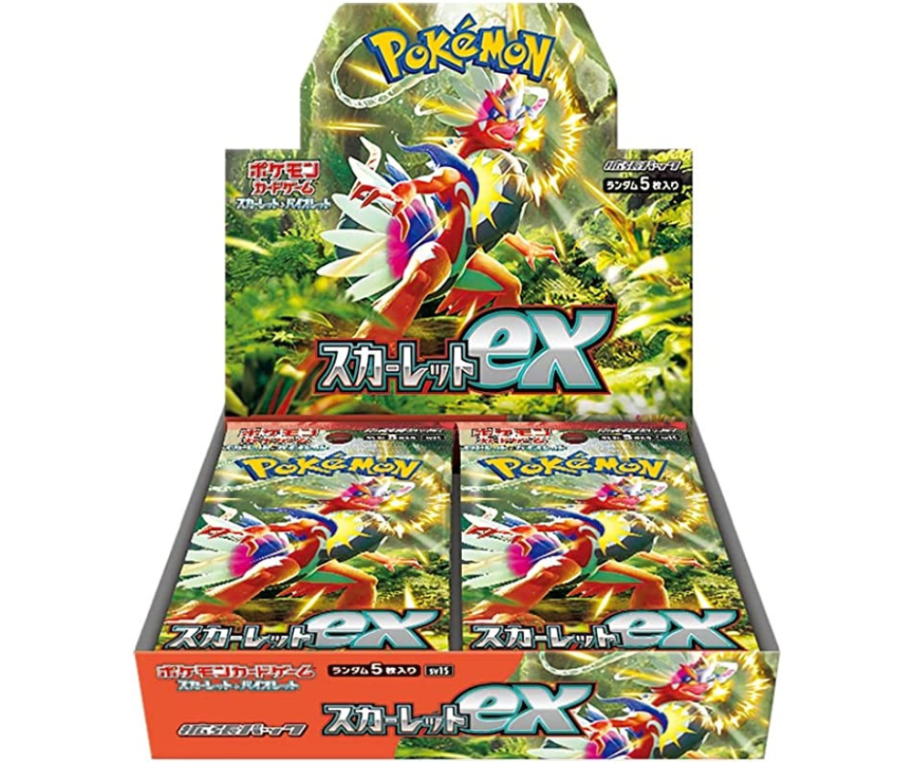 Pokémon Scarlet EX Display (SV1S) – Japanisch