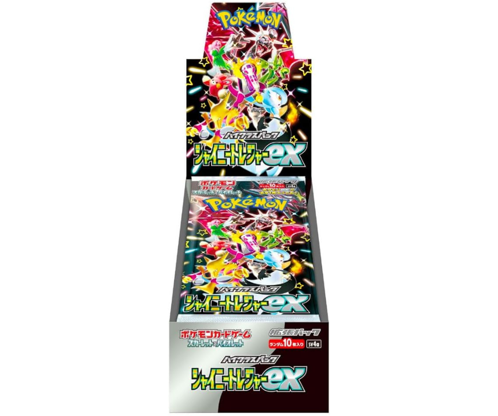 Pokémon Shiny Treasure EX Display (SV4A) – Japanisch