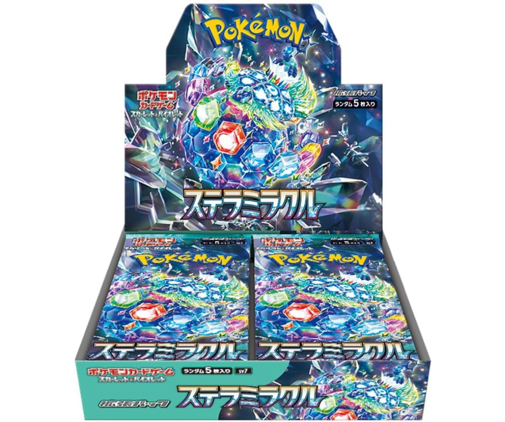Pokémon Stellar Miracle Display (SV7) – Japanisch