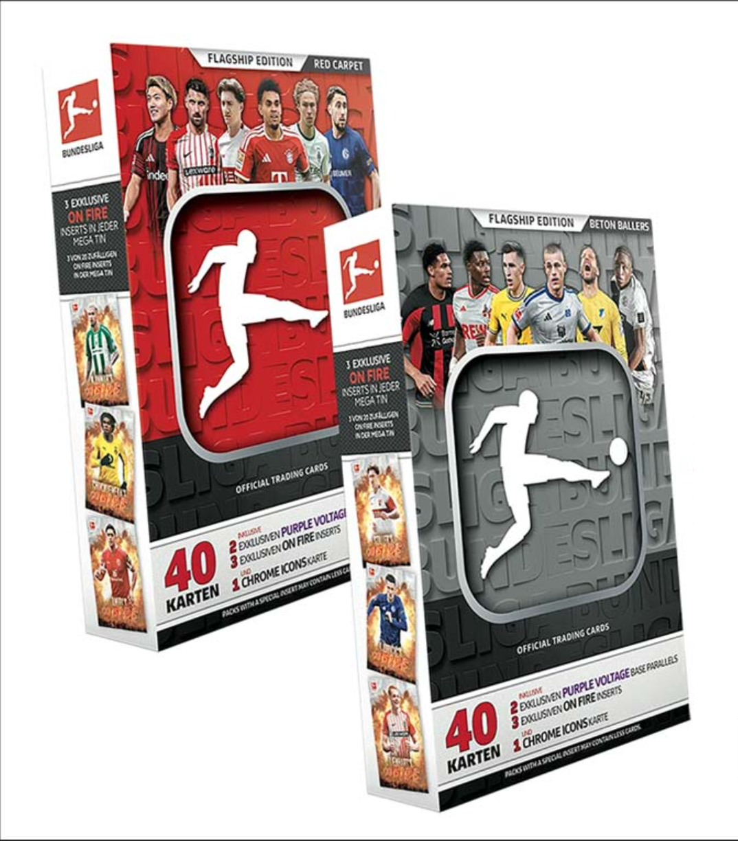 Topps Bundesliga Trading Cards 2026/27 Debut Edition – Mega Tin