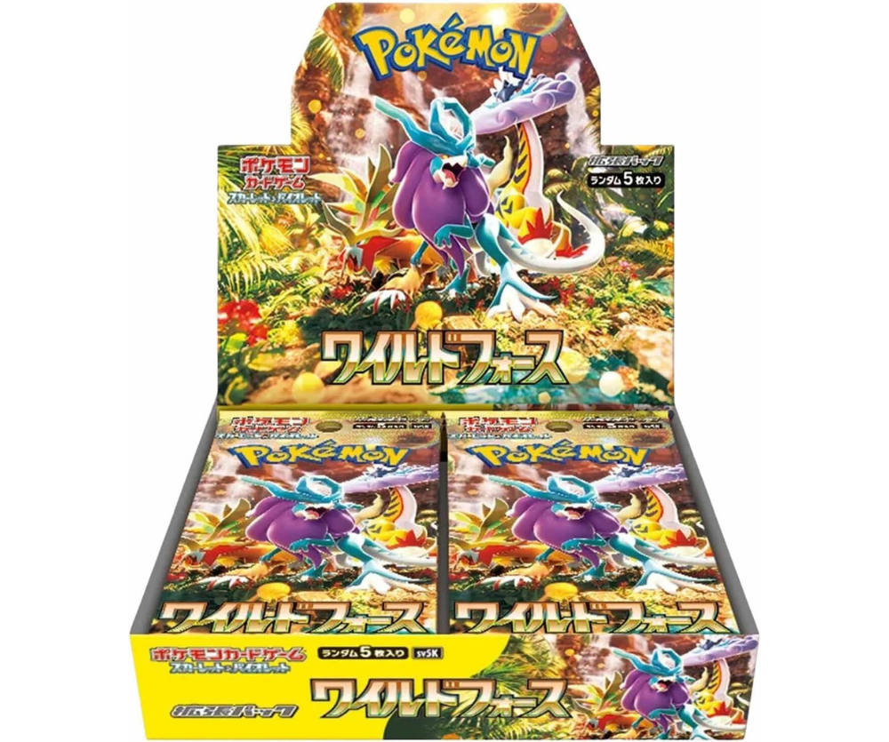 Pokémon Wild Force Display (SV5K) – Japanisch