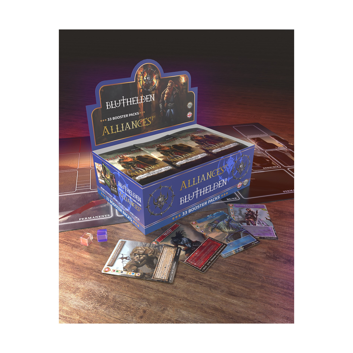 Bluthelden Alliances Booster Display (33 Booster)