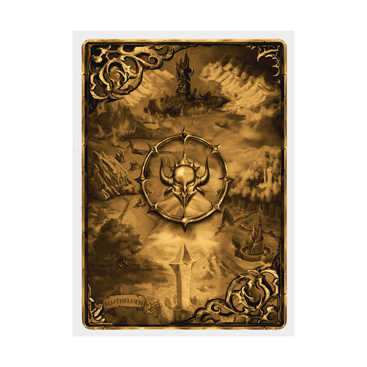 Bluthelden Artwork Sleeves Leros Gold