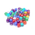 Chessex Bag of 50 Assorted Loose Translucent 12mm D6 Dice