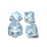 Chessex Borealis Icicle/Light Blue Luminary Set of Ten D10s