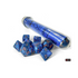 Chessex Borealis Midnight/Copper Polyhedral 7-Dice Set (with bonus die)