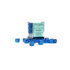 Chessex Gemini Blue-Blue/Light Blue Luminary 12mm D6 Dice Block (36 Würfel)
