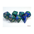 Chessex Gemini Blue-Green/Gold Polyhedral 7-Dice Set