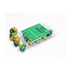 Chessex Gemini Gold-Green/White Set of Ten D10s