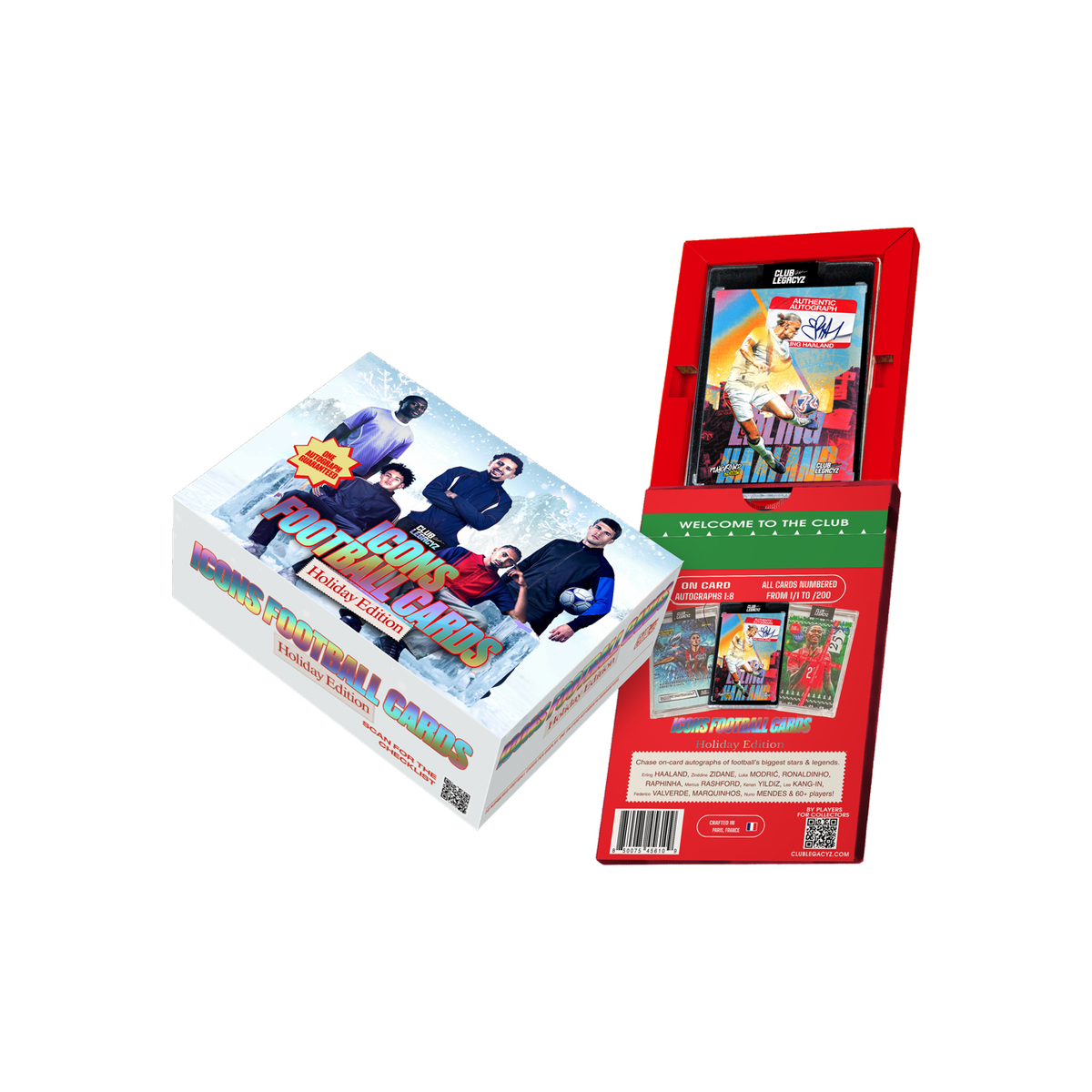 Club Legacyz Icons 6th Edition Holiday Edition - Display (10 Mini Boxen)