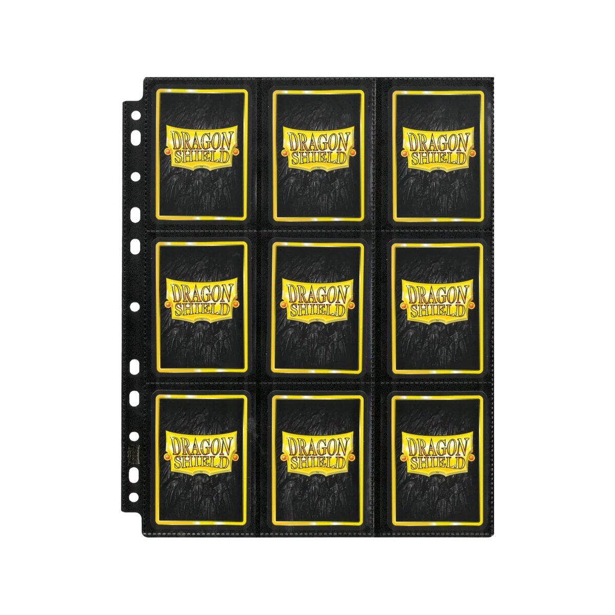 Dragon Shield 18-Pocket Pages Clear Standard Size - 50ct