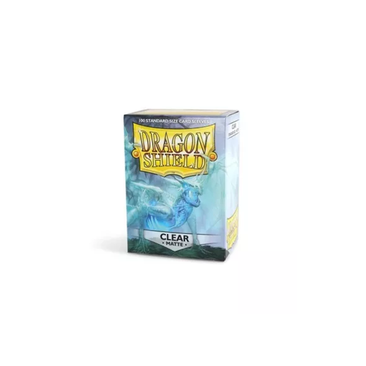 Dragon Shield Clear Standard Matte Sleeves - 100ct