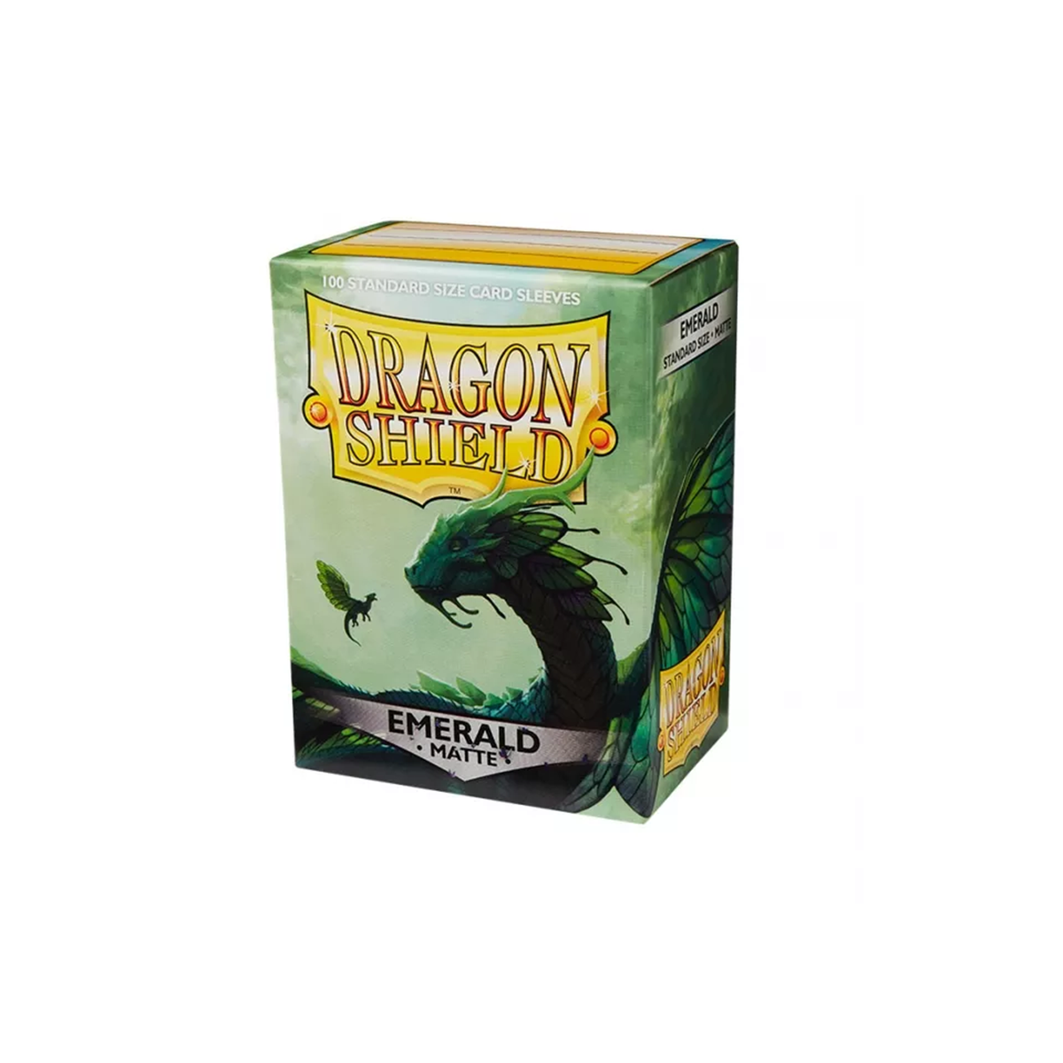 Dragon Shield Emerald Standard Matte Sleeves - 100ct