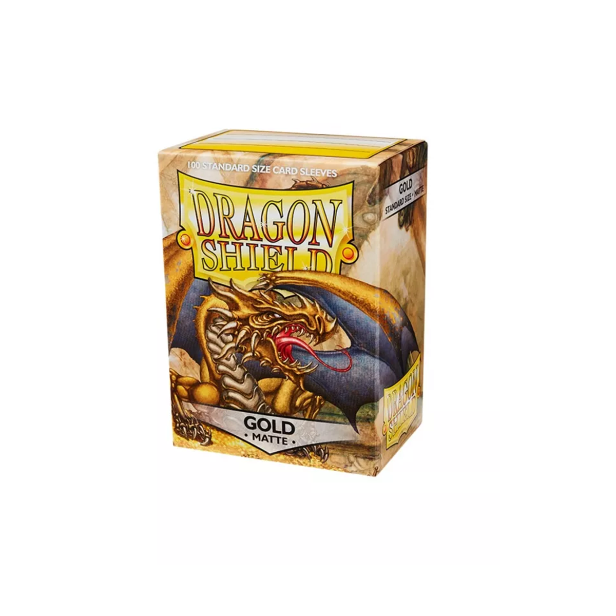 Dragon Shield Gold Standard Matte Sleeves - 100ct