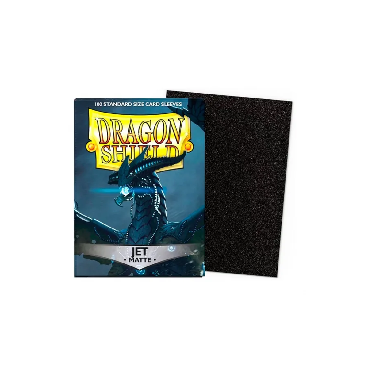 Dragon Shield Jet Standard Matte Sleeves - 100ct