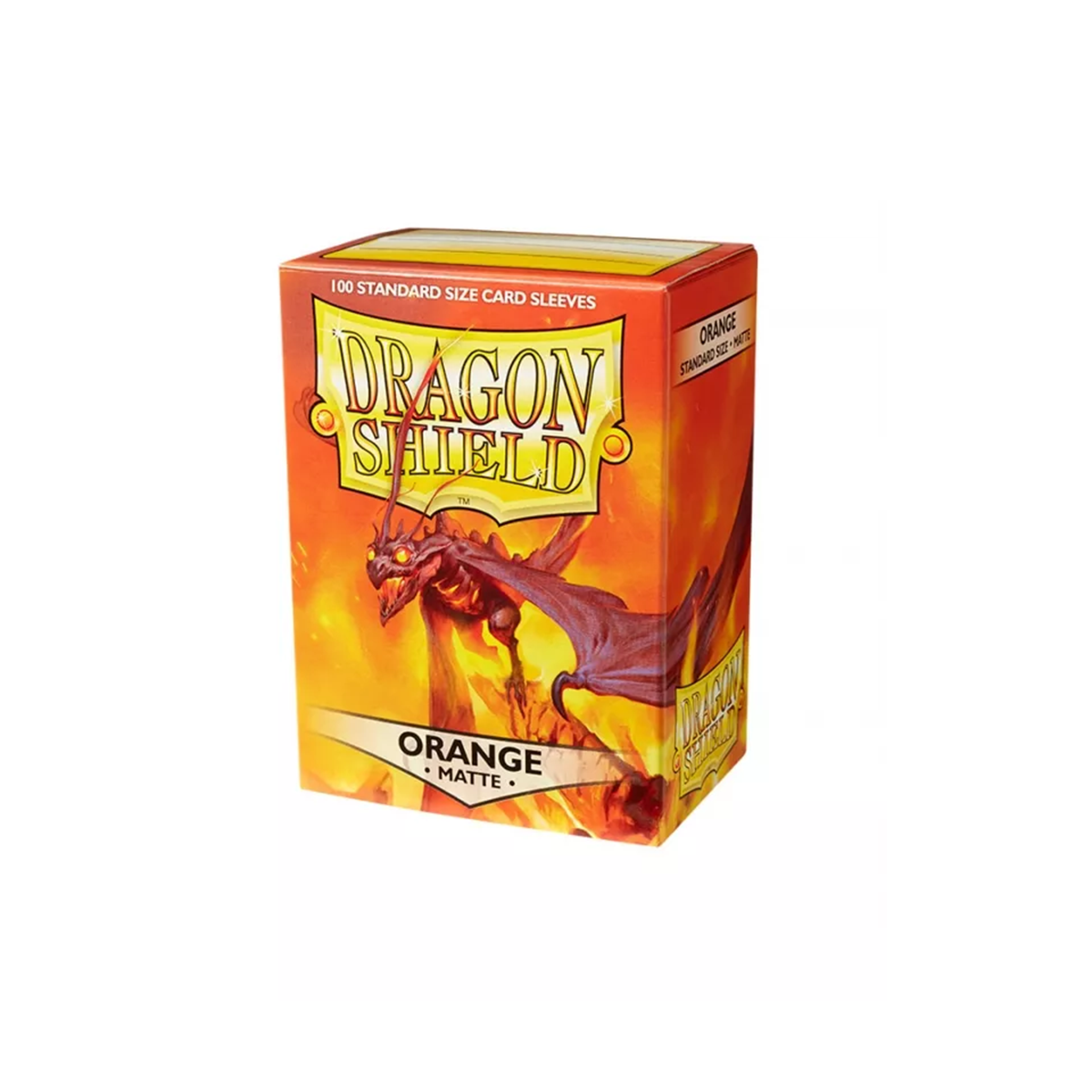 Dragon Shield Orange Standard Matte Sleeves - 100ct