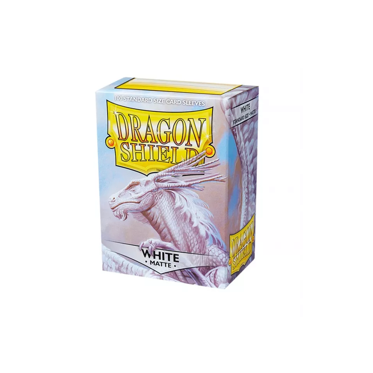 Dragon Shield White Standard Matte Sleeves - 100ct