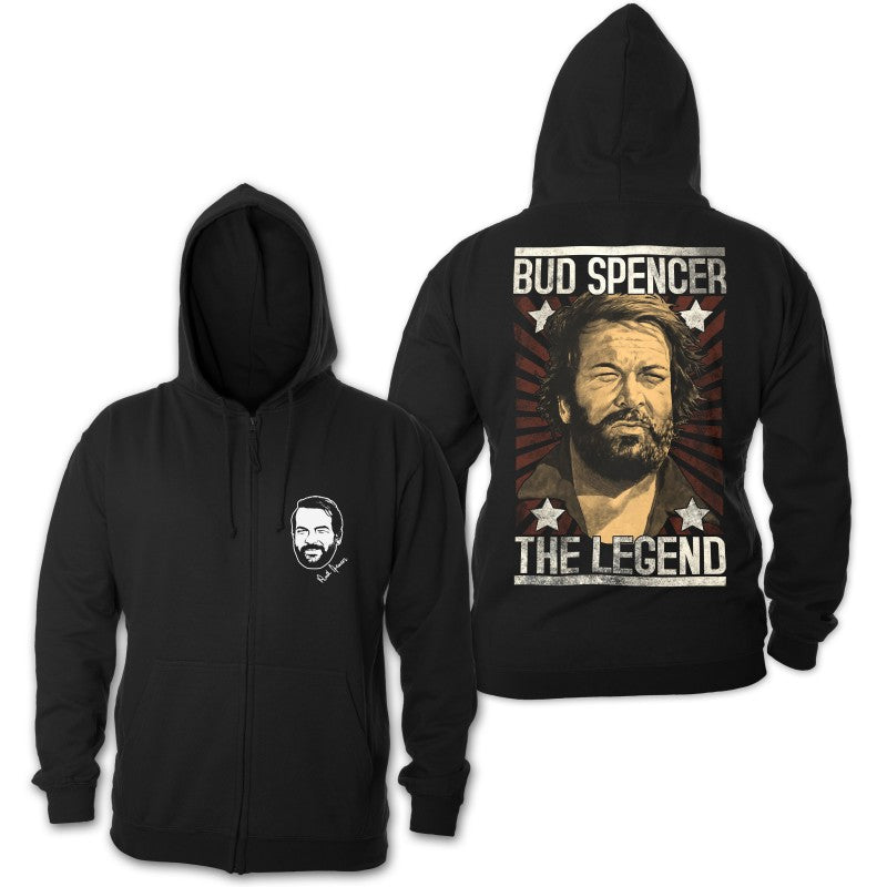 LEGEND - Zipper Jacke (schwarz) - Bud Spencer®