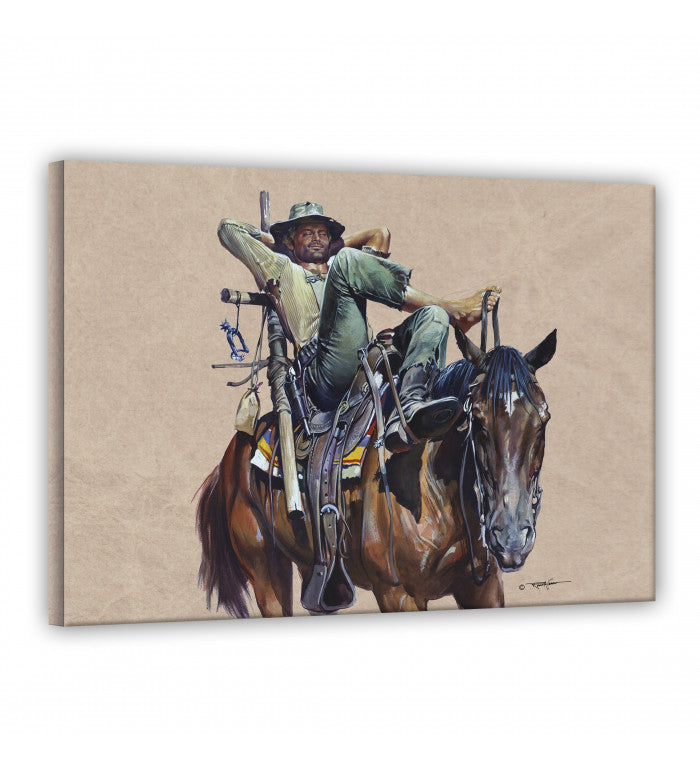 leinwand-der-muede-joe-vier-faeuste-fuer-ein-halleluja-terence-hill-renato-casaro-edition