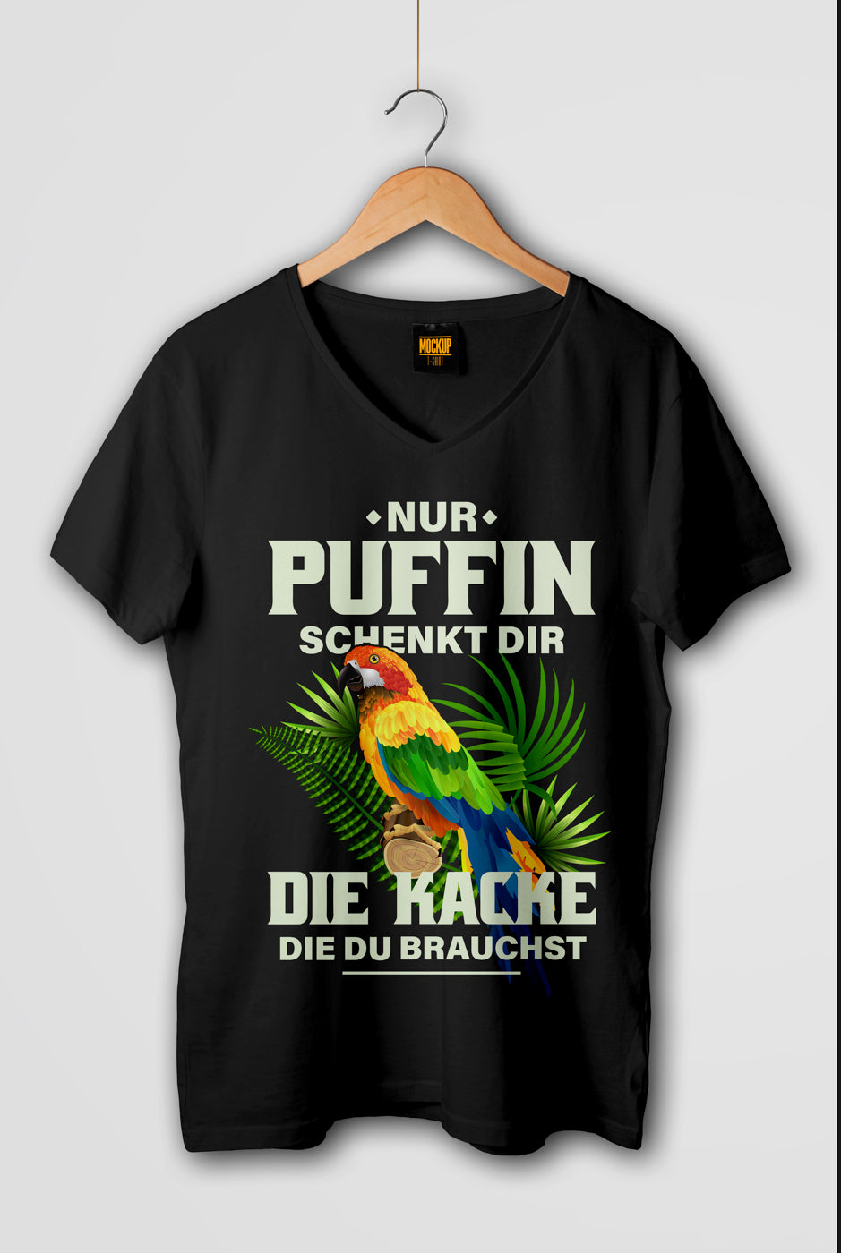 Puffin schenkt dir die Kacke die du brauchst – Funshirt