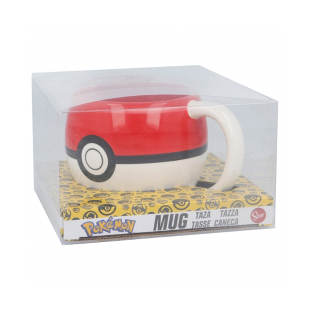 Pokémon - 3D Tasse im Pokéball Design 490 ml
