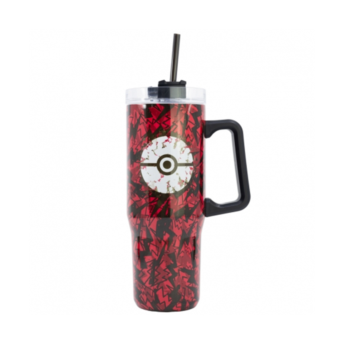 Pokémon - "Recharging" Thermobecker aus Edelstahl mit Deckel 940 ml