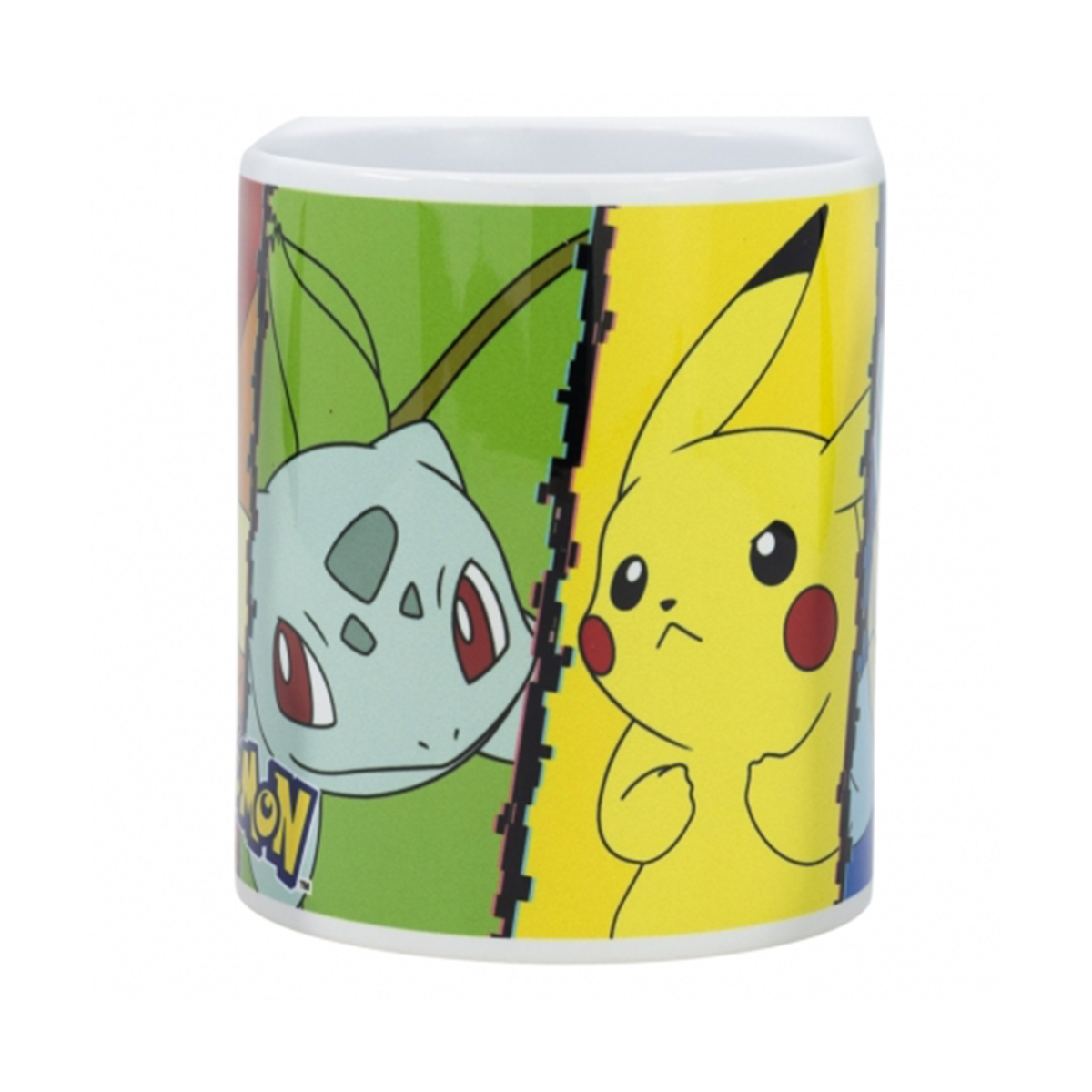 Pokémon - Tasse mit Kanto Starter & Pikachu Design 325 ml