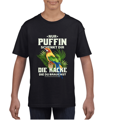 Puffin schenkt dir die Kacke die du brauchst - Kinder Shirt