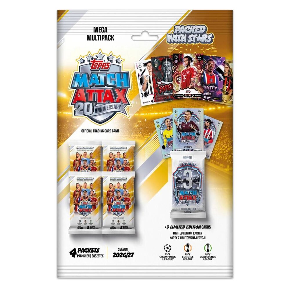 Topps Match Attax Champions League 2026/27 Mega Multipack