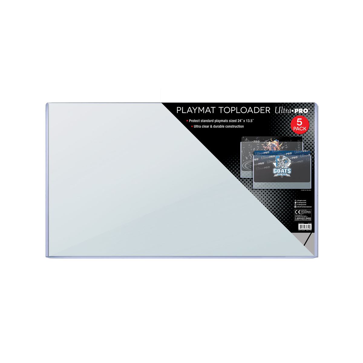 Ultra PRO 24" x 13.5" Playmat Toploader 5ct