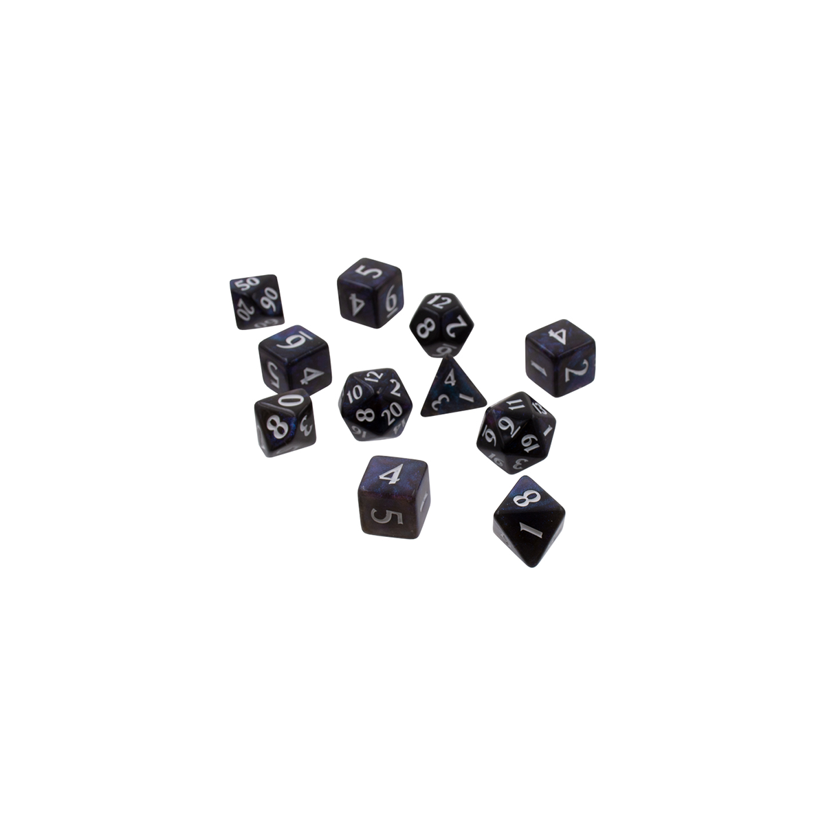Ultra PRO Eclipse 11 Dice Set: Jet Black