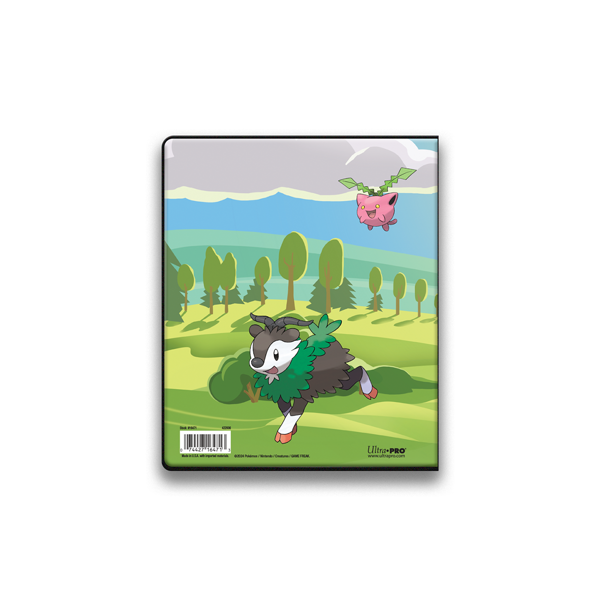 Ultra PRO Gallery Series - Morning Meadow 4-Pocket Portfolio for Pokémon
