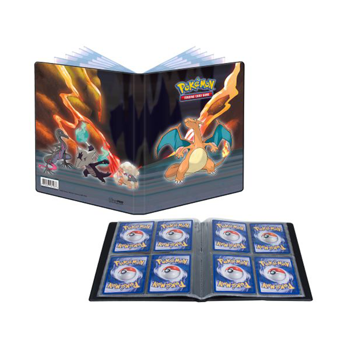 Ultra PRO Gallery Series: Scorching Summit 4-Pocket Portfolio for Pokémon