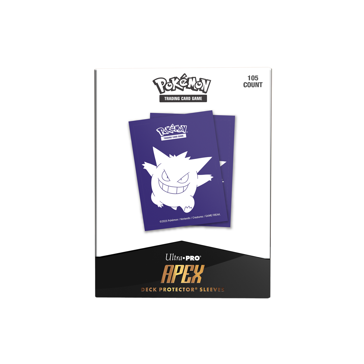 Ultra PRO Gengar 105ct APEX™ Deck Protector Sleeves for Pokémon