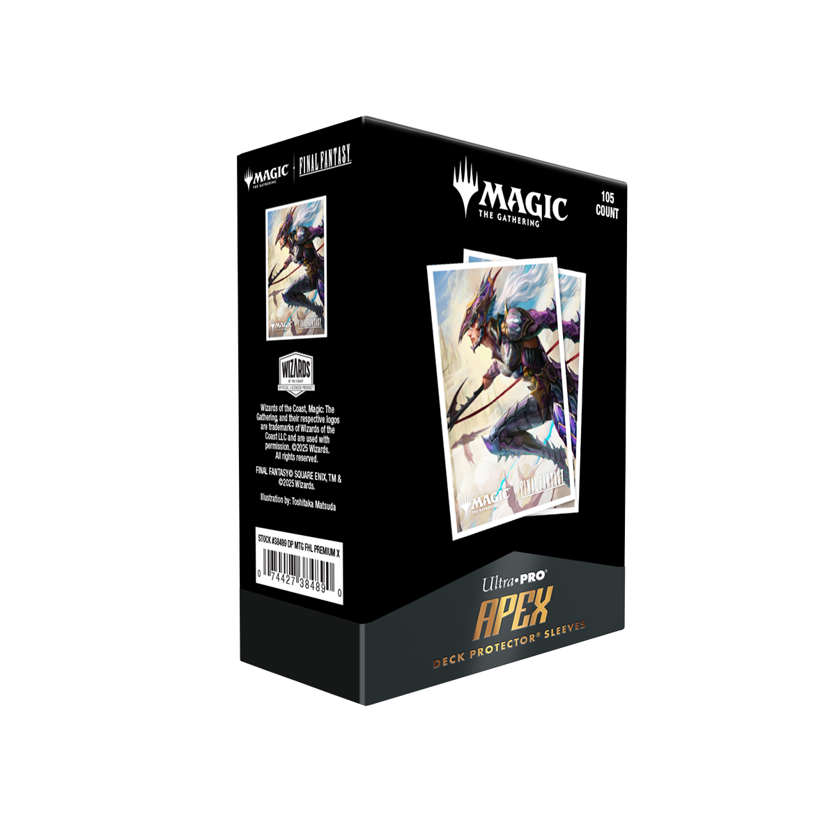 Ultra PRO MAGIC: THE GATHERING®—FINAL FANTASY™ - Q4 105ct APEX™ Deck Protector Sleeves Premium X